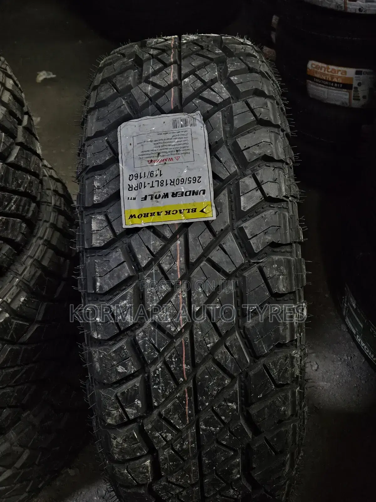 265/60r18 Black Arrow