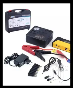 New Car Portable Jump-starter Kit With Air Compressor.