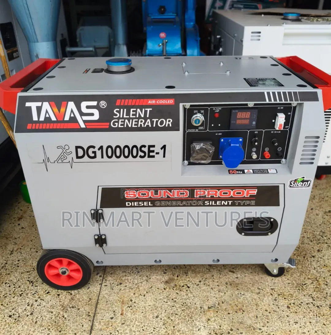 Powerful Tavas Dual Phase 15kva Silent Generator