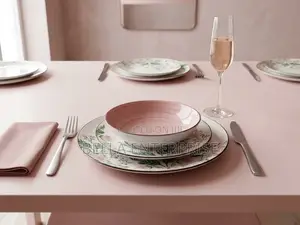 Your Table Finally Matches Your Soft Life 18pcs Floral Dinner Set