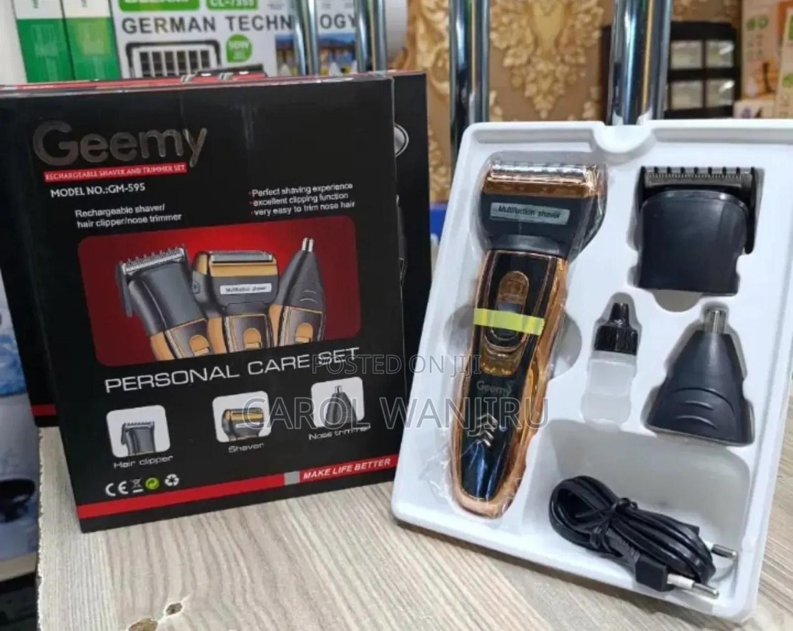 Gemmy Rechargeable Shaver And Trimmer/Rechargeable Shaver And Trimmer