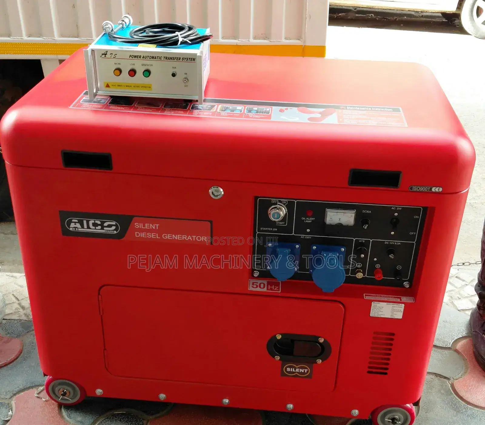Aico 10kva Single Phase Diesel Generator With Ats Switch