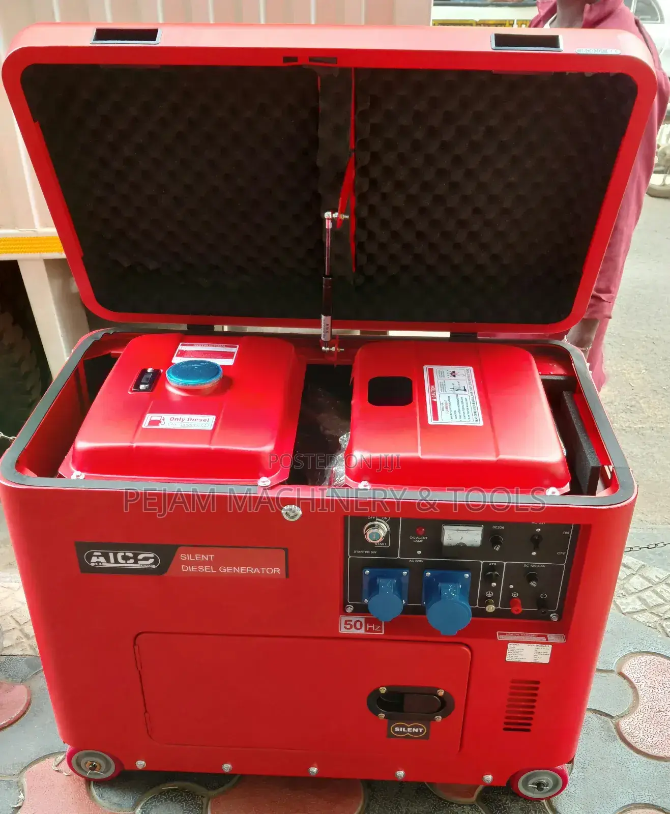 Aico 10kva Single Phase Diesel Generator With Ats Switch