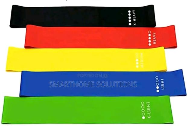 Resistance Power Bands in Stock ++ Set of 5pcs