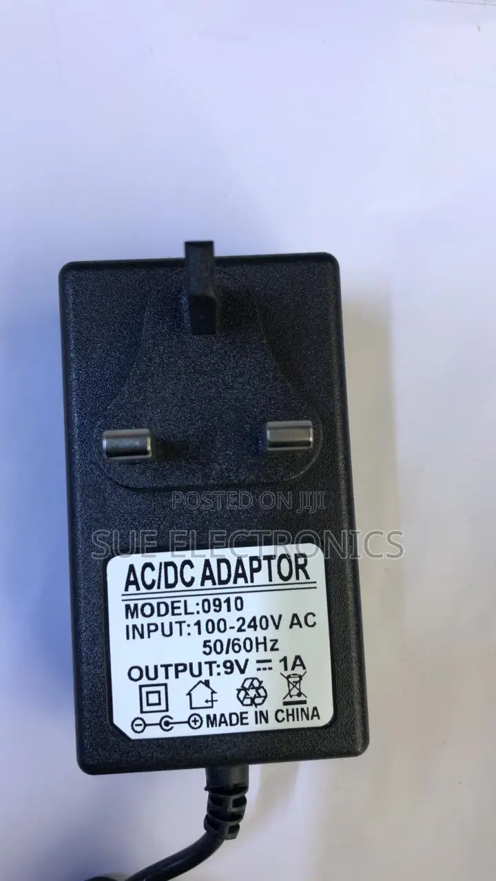 9v 1a Power Adapter