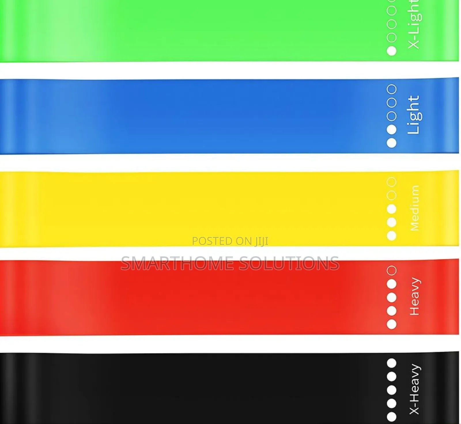 Exercise Gym Resistance Bands++ Long 5pcs Set