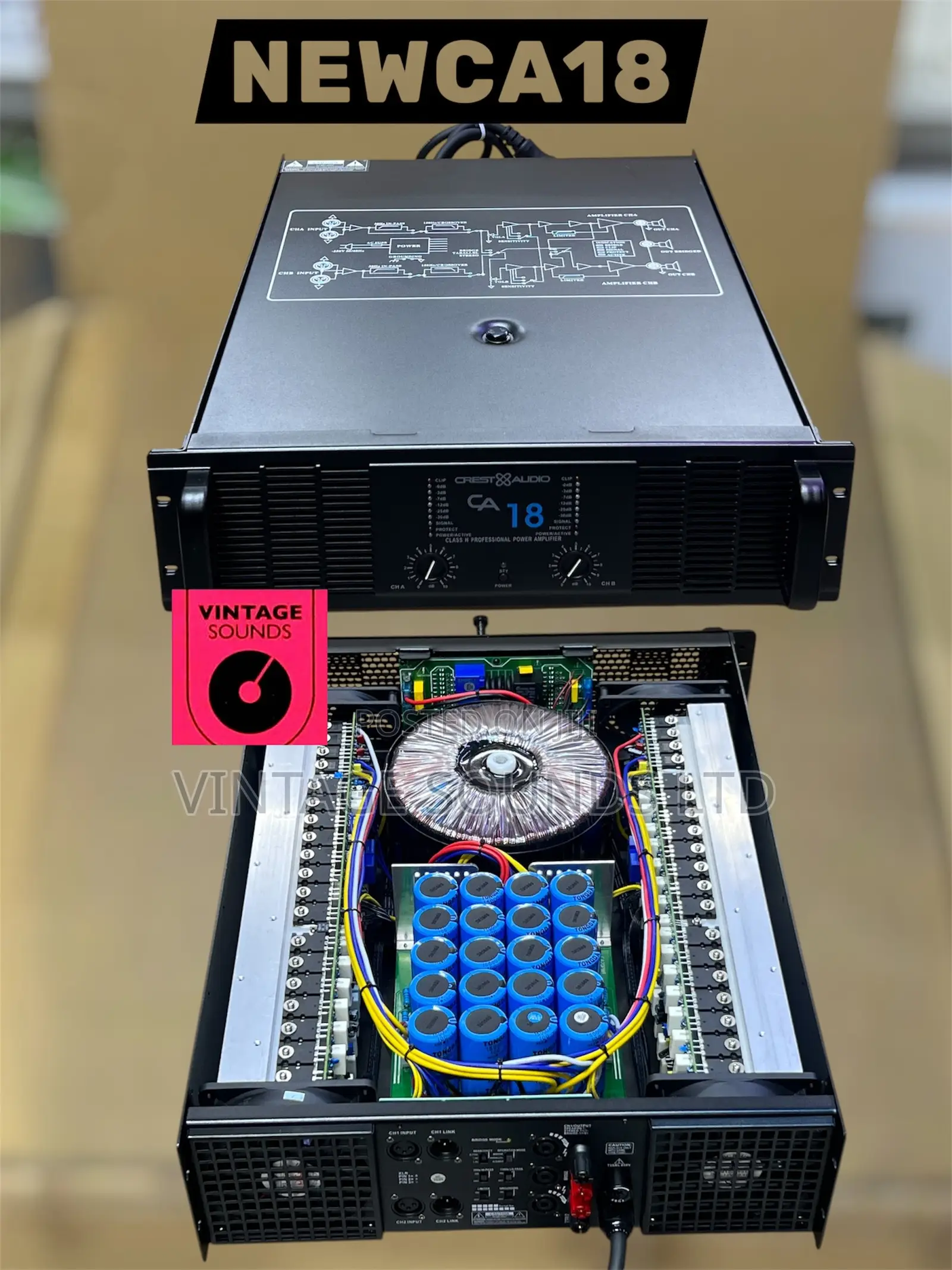 Crest Audio Ca18 | High-Current Series Power Amplifier