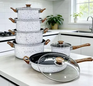 12 Pieces Non Stick Cooking Pots
