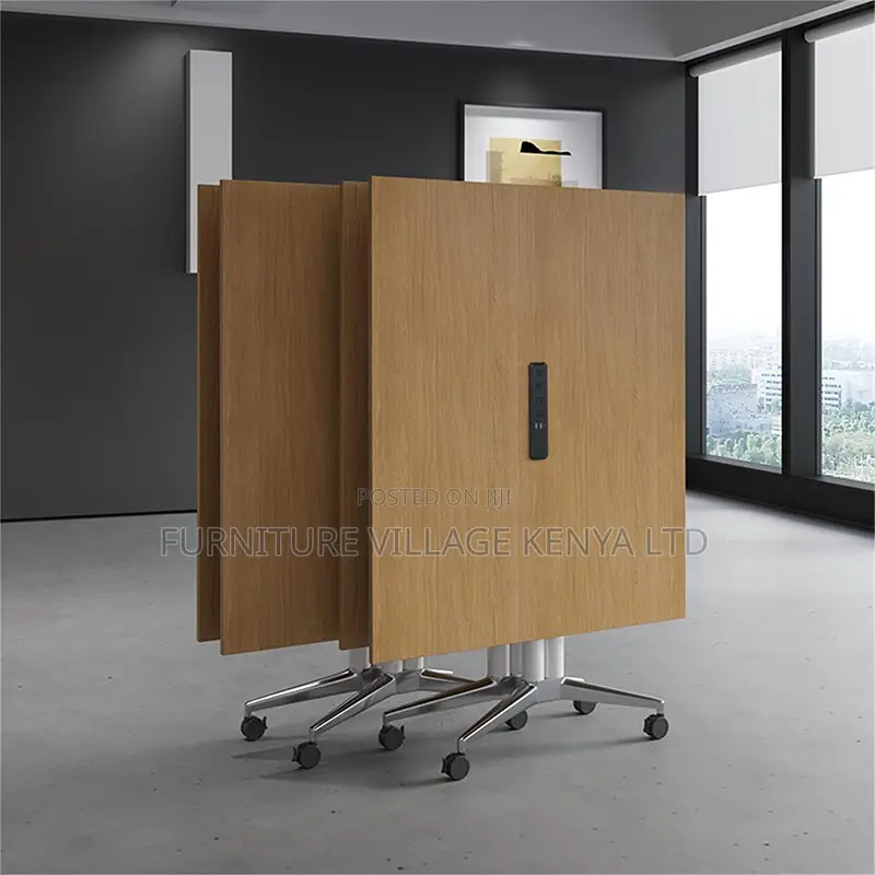 2400mm Modern Folding Brown Conference Table