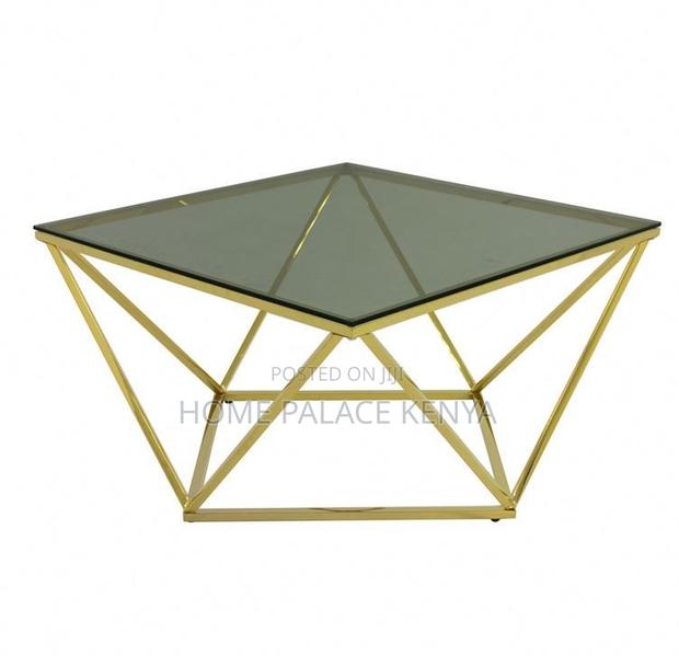 Coffee Table: Tempered Glass Coffee Table - thumbnail 5