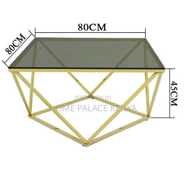 Coffee Table: Tempered Glass Coffee Table - thumbnail 6