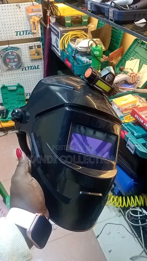 Autodarkening Welding Helmet With Flashlight