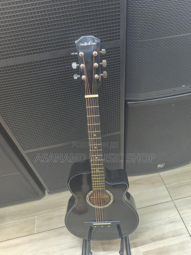 38 Inch Olive Tree Acoustic Guitar for Beginners - thumbnail 3
