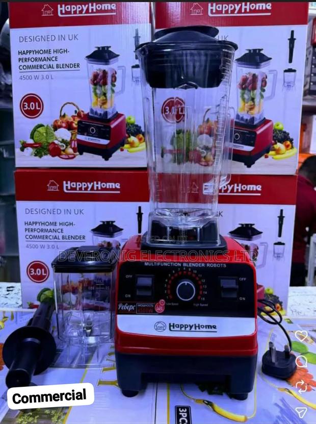 3.0 Ltrs 4500watts Happy Home Commercial Blender