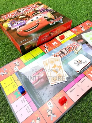 Monopoly Junior Cars Fun Property-buying Game For Kids