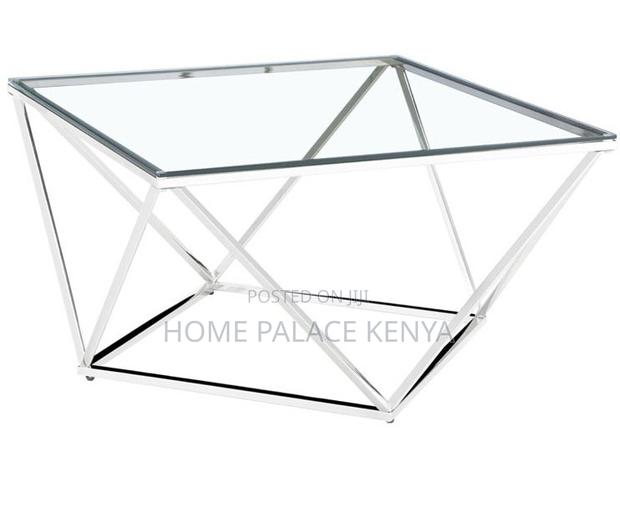 Coffee Table: Tempered Glass Coffee Table - thumbnail 14