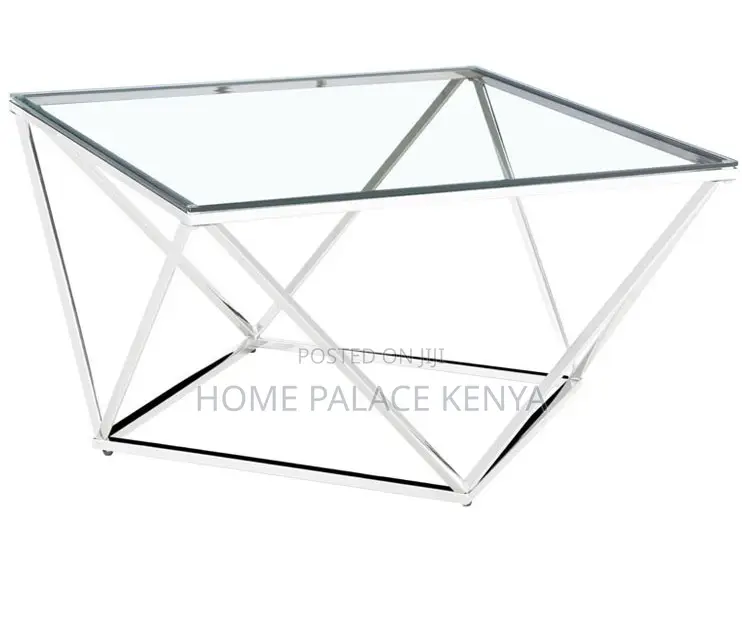 Coffee Table: Tempered Glass Coffee Table