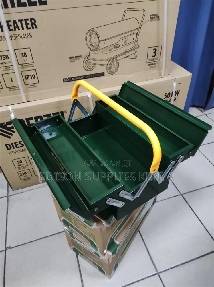 Tool Box Metallic Jadever Toolbox Cantilever Metal Layers Heavy Duty