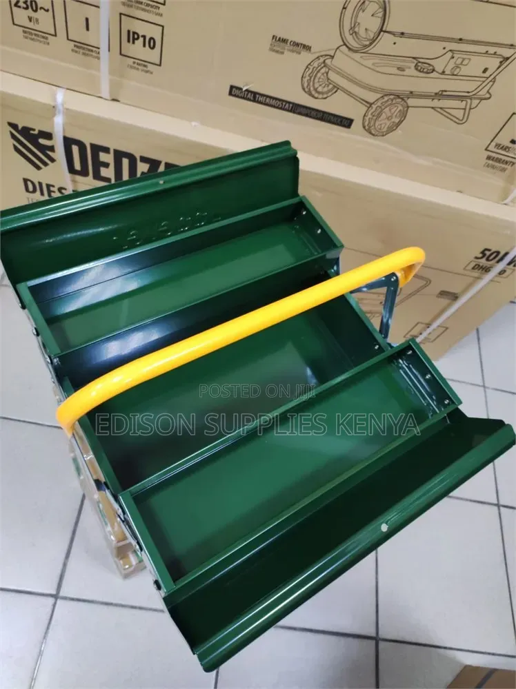 Tool Box Metallic Jadever Toolbox Cantilever Metal Layers Heavy Duty
