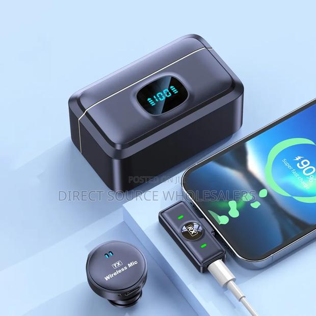 Q8 Wireless Mini Microphone for Live Streaming - thumbnail 2