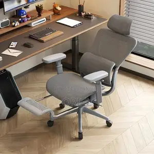 Modern Office Chair : White Executive Orthopedic Office Chair