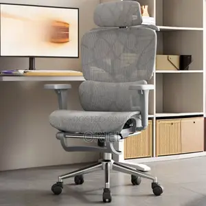 Modern Office Chair : White Executive Orthopedic Office Chair