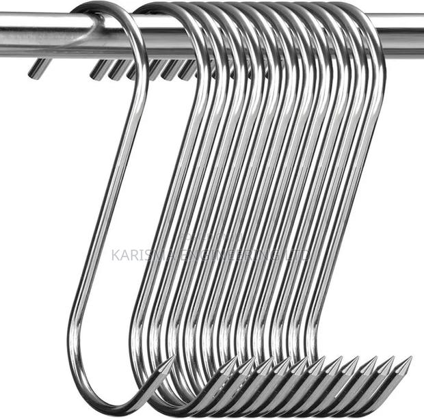 Heavy-duty Stainless Steel Butcher Hooks