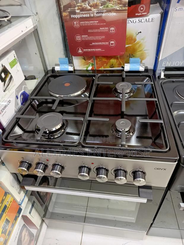 Oryx 60x60cm 3g 1e Standing Cooker Rapid Hotplate - thumbnail 2