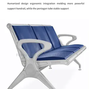3-Seater Heavy Duty Arm Reception Visitor's Bench