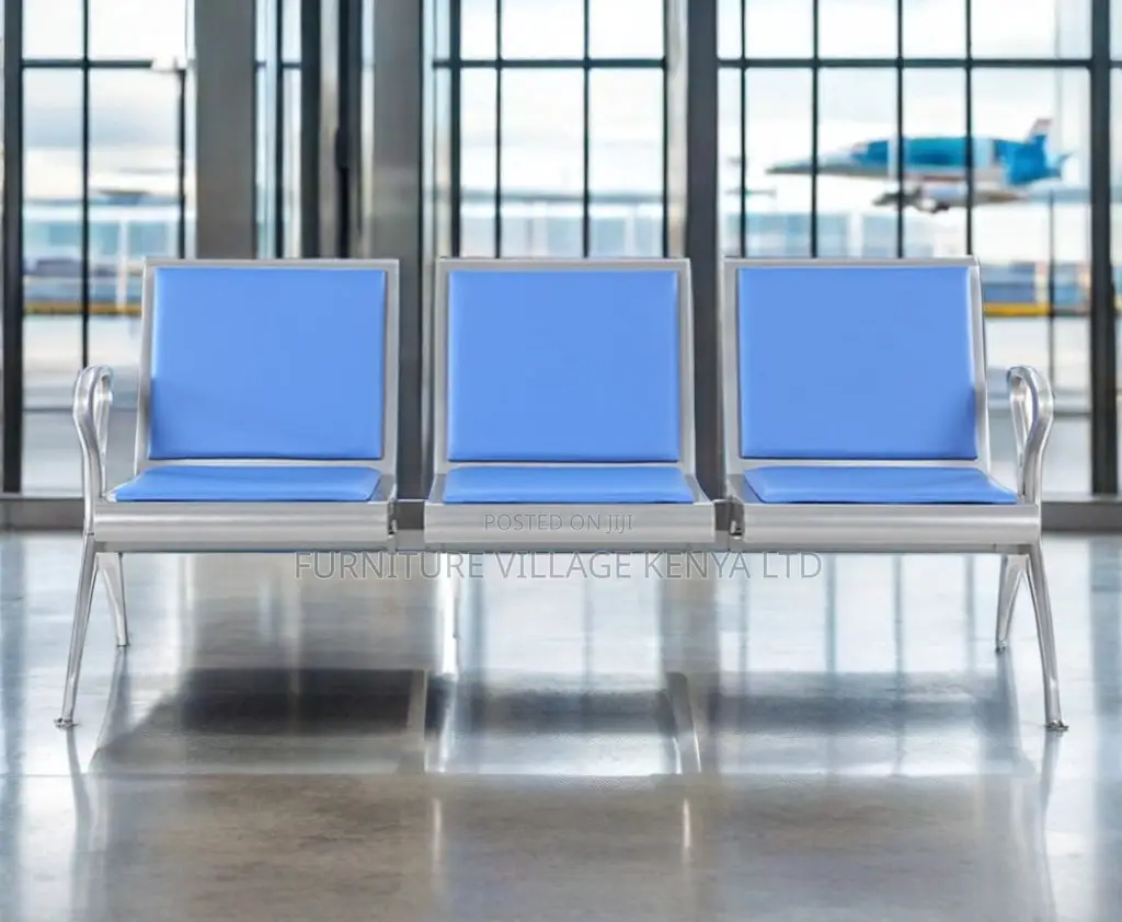 3-Seater Heavy Duty Arm Reception Visitor's Bench