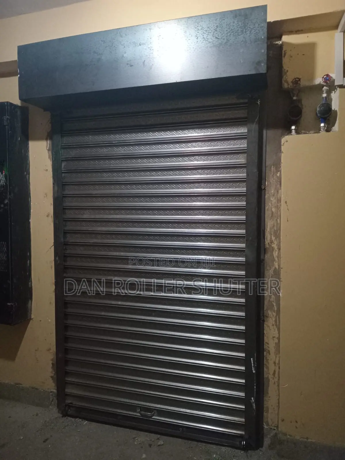 Secure Manual Roller Shutter Door