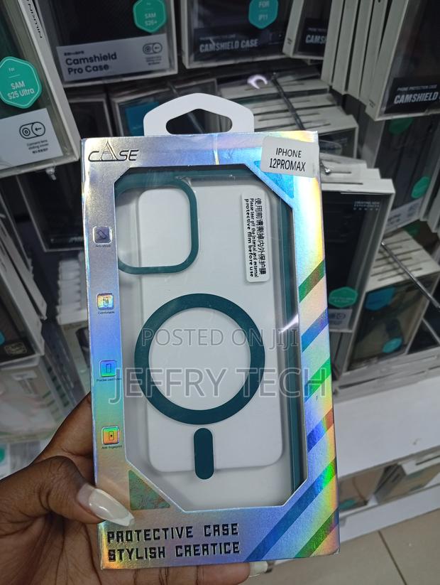 iPhone 12 Pro Max Integrated Magnetic Ring Case - main view