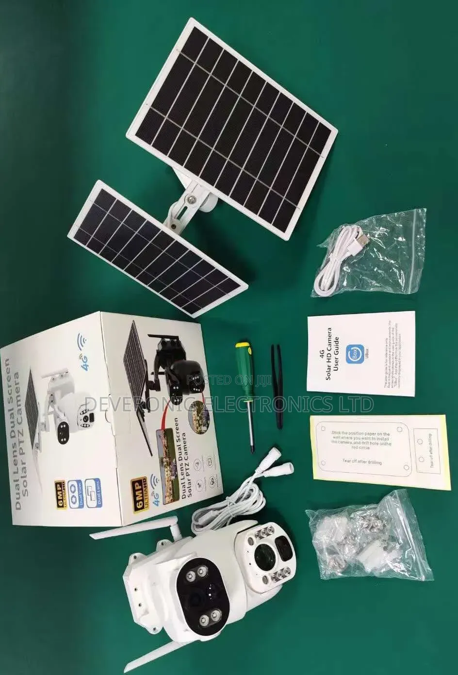 Ubox 6mp 4g Solar Camera