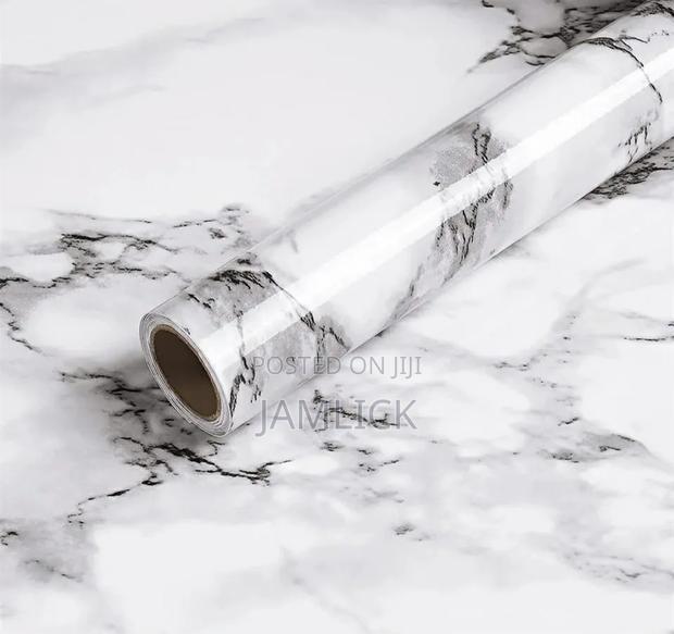 2 by 60 Cm Marble Contact Paper – Bz
