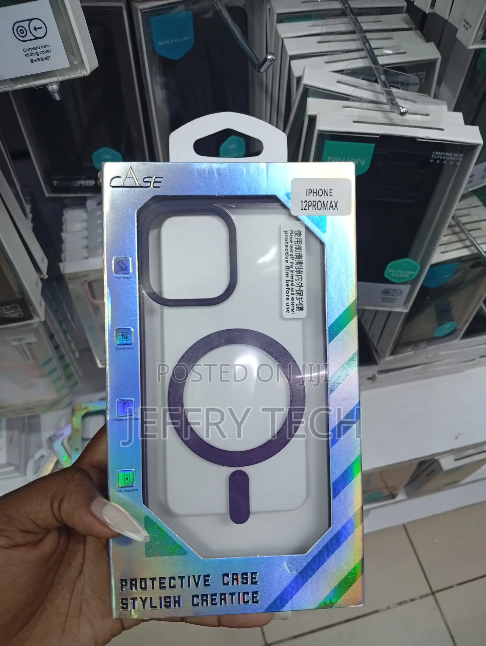 iPhone 12 Pro Max Transparent Back Cover