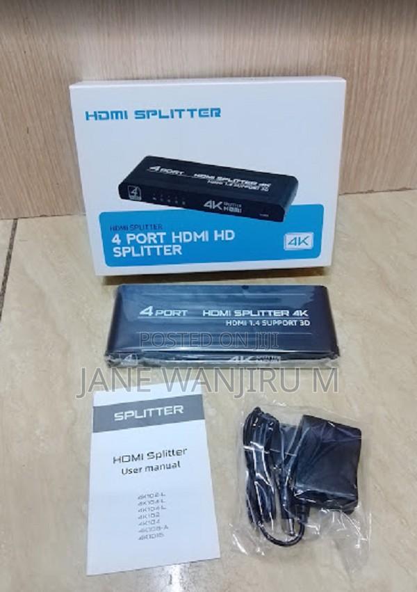 Hdmi Split Screen For Security Cameras - 4x1 Multi-viewer Kit - main view