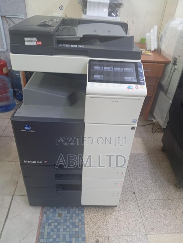 Konica Minolta C368 Color Laser MFP-Delivers Up to 36 Pages Per Minute