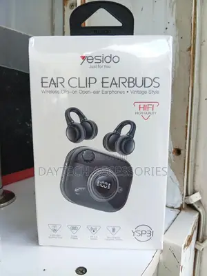 Yesido Ysp31 Clip-on Open Ear Ows Wireless Bluetooth Earphones(Black)