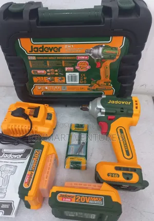 New Jadever 2 in 1 Cordless Impact Driver and Wrench