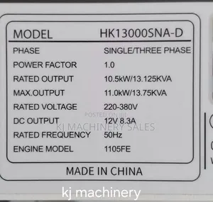 Hk13000sna-D Hisaki Japan *Diesel*