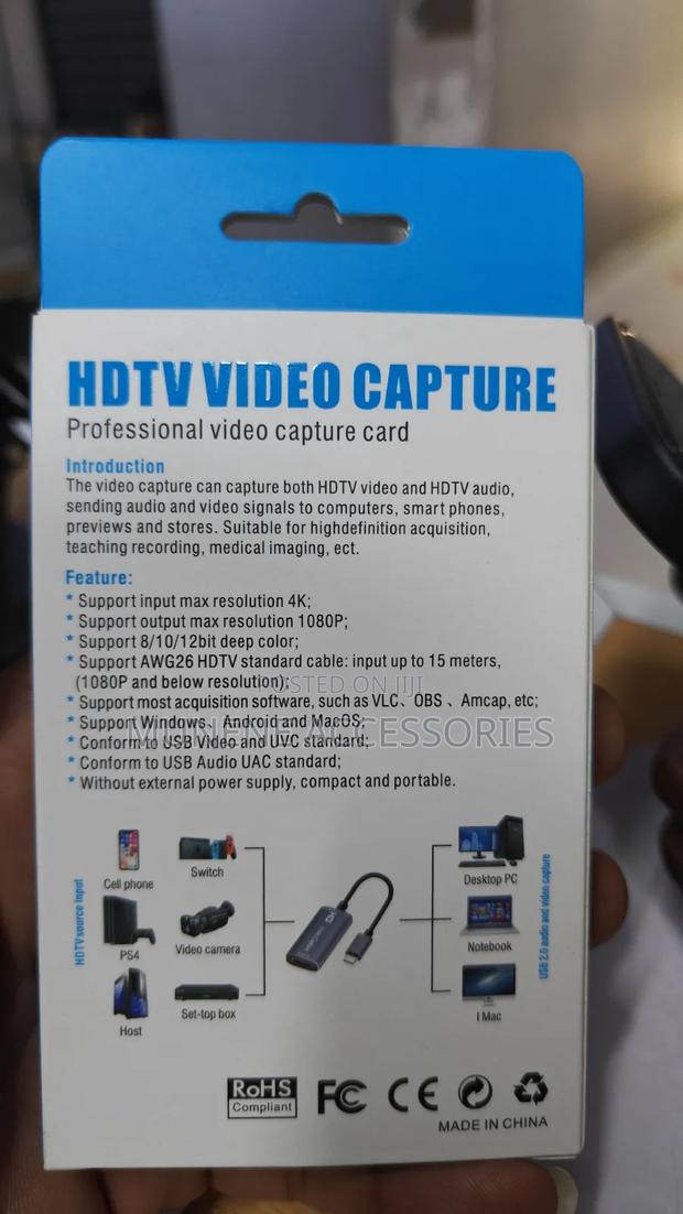 Usb-c Hdtv Usb Type C Hdmi Video Capture Card - thumbnail 2