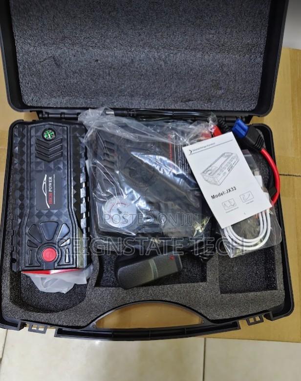 Car Jump Starter 99800mah Tire Inflator And Power Bank - main view