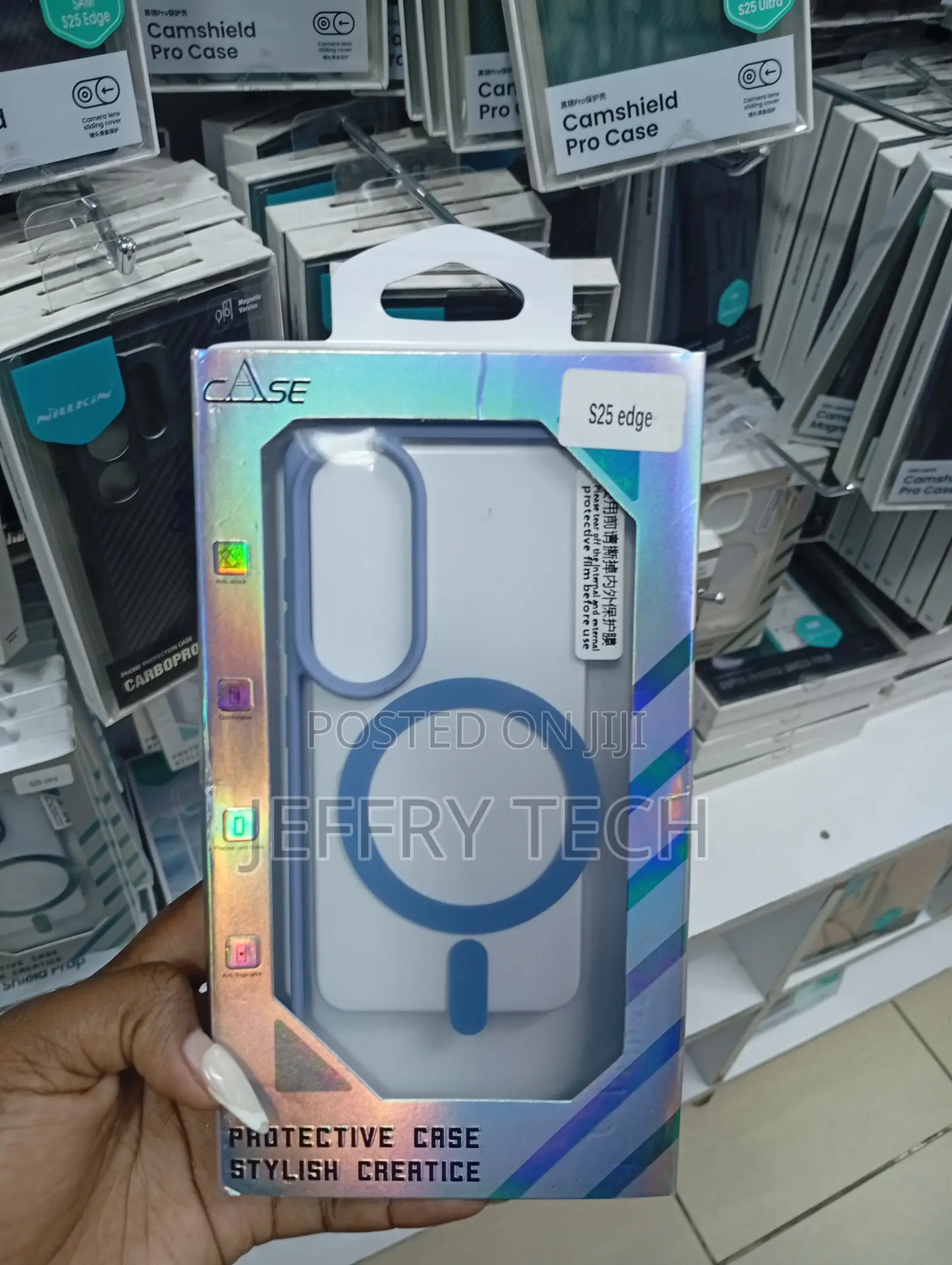 Samsung Galaxy S25 Edge Niksee Magnetic Phone Case
