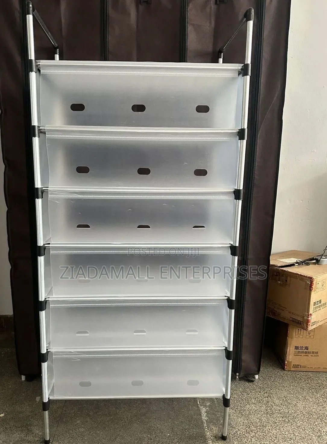 7-Layer Dustproof Shoe Rack – Space-Saving Storage for Every Home