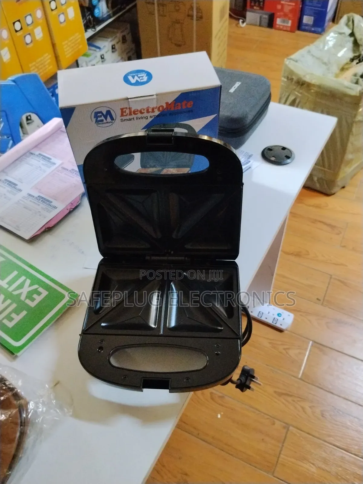 Electromate Sandwich Maker 2 Slice 750w