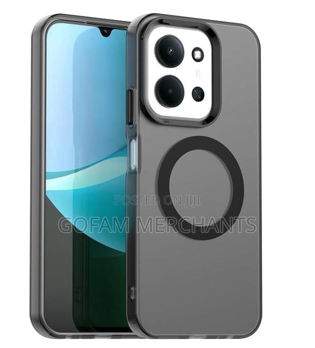 Magnetic Phone Case for Redmi 15c - Shockproof,Wireless Charging