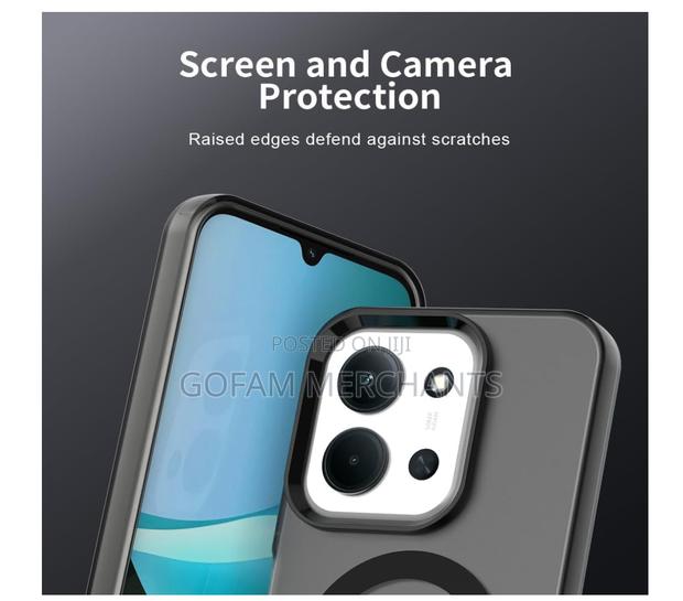 Magnetic Phone Case for Redmi 15c - Shockproof,Wireless Charging - thumbnail 3