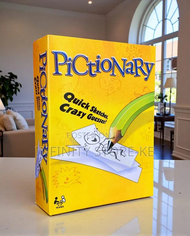 Pictionary Draw Guess Card Game