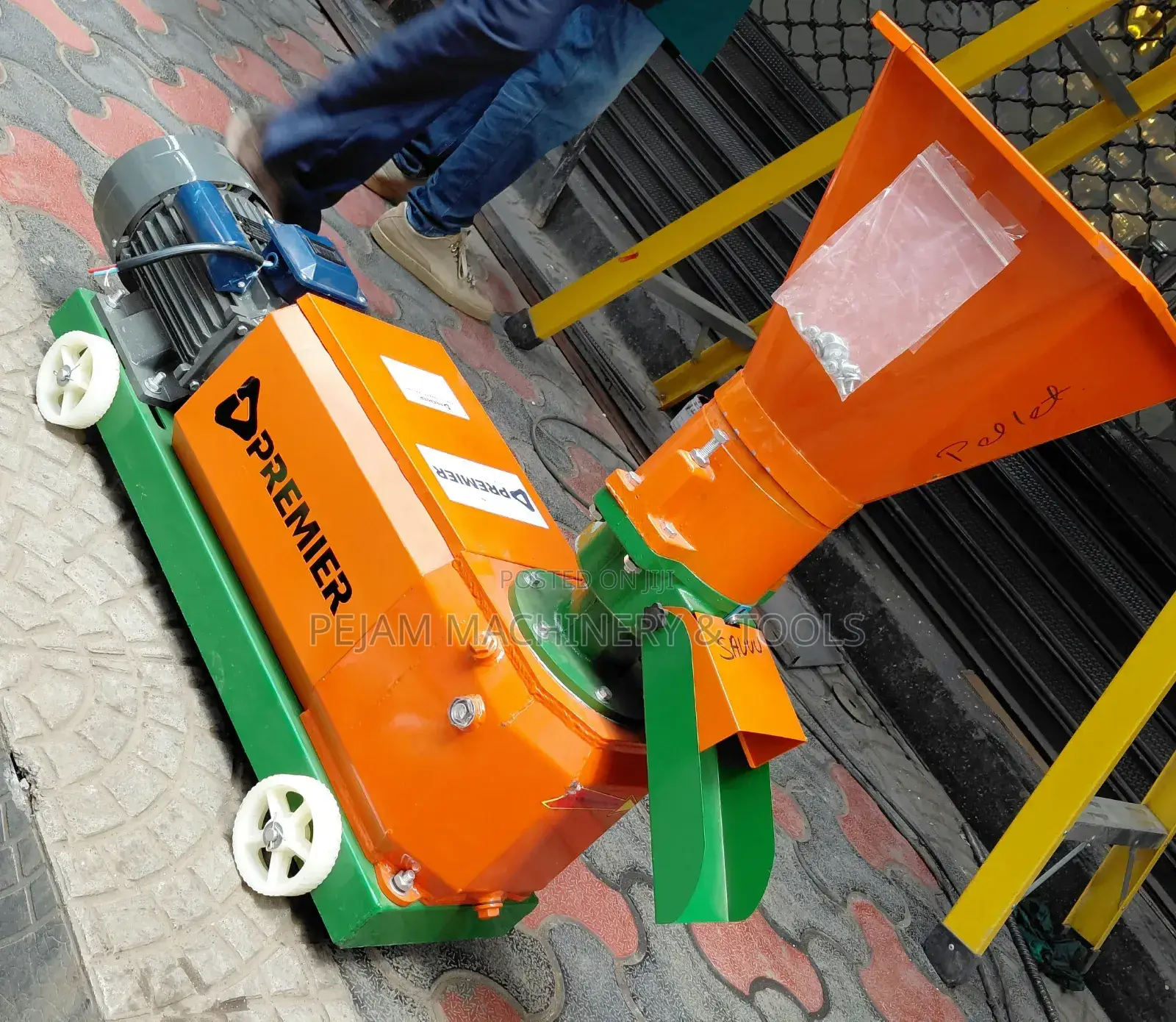 Premier Feed Pelletizer Machine With 7.5hp Motor 200kg/Hr