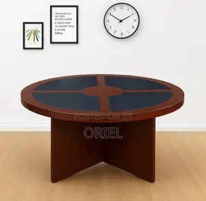 Modern Boardroom Table : 4-Seater Executive Meeting Table